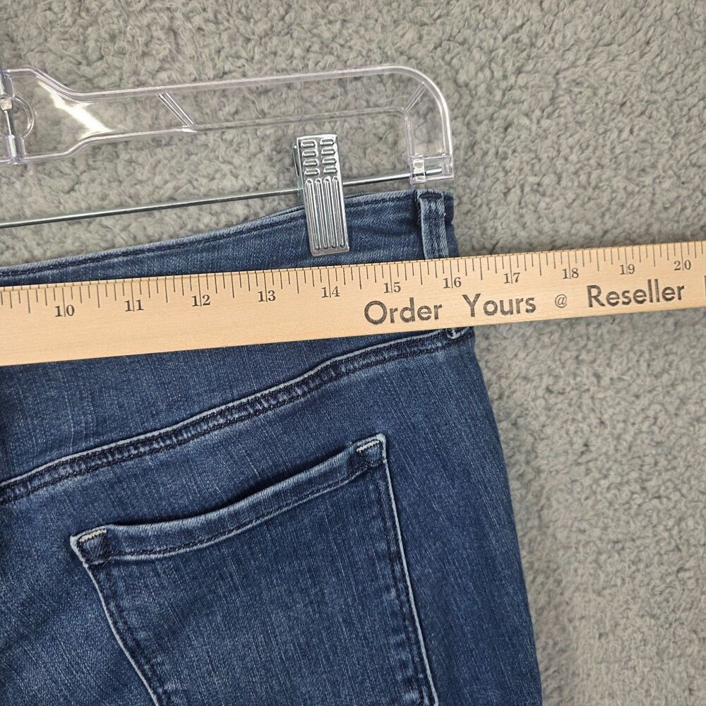 Athleta Sculpttek Skinny Jeans Women Size 10 Blue Denim Stretch Pants - Picture 8 of 11